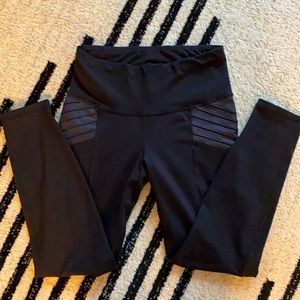 Moto legging high waisted